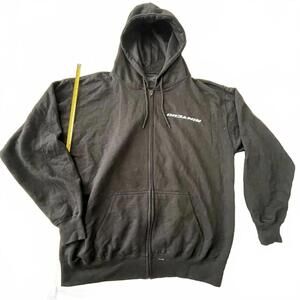 DREAMIN I WANT TO BELIEVE Hoodie - Black Zip-Up Sweatshirt